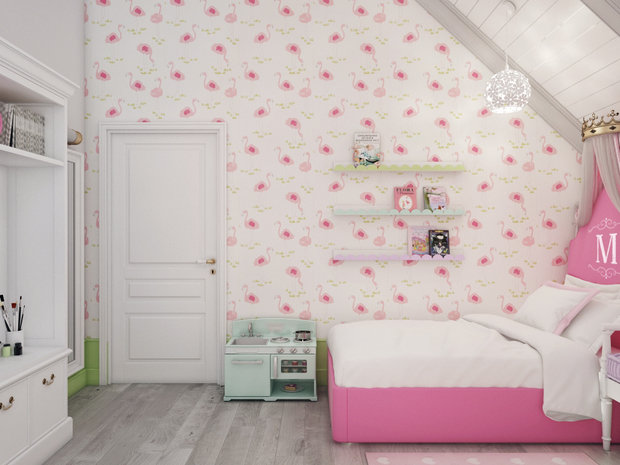 Фотография: Детская в стиле Прованс и Кантри – фото на INMYROOM