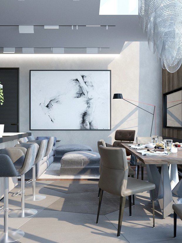 Фото из портфолио Резиденция Монэ – фотографии дизайна интерьеров на INMYROOM