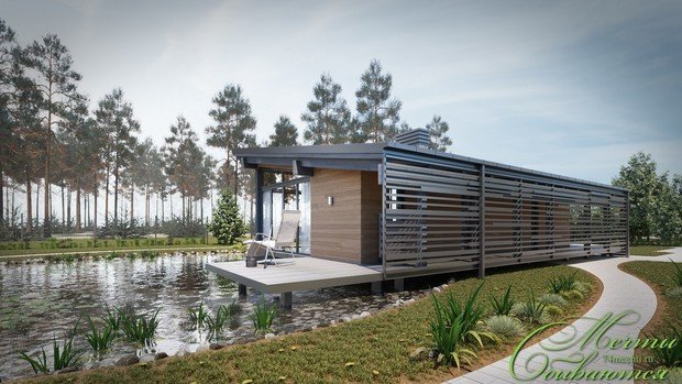 Фото из портфолио Гостевой домик – фотографии дизайна интерьеров на INMYROOM