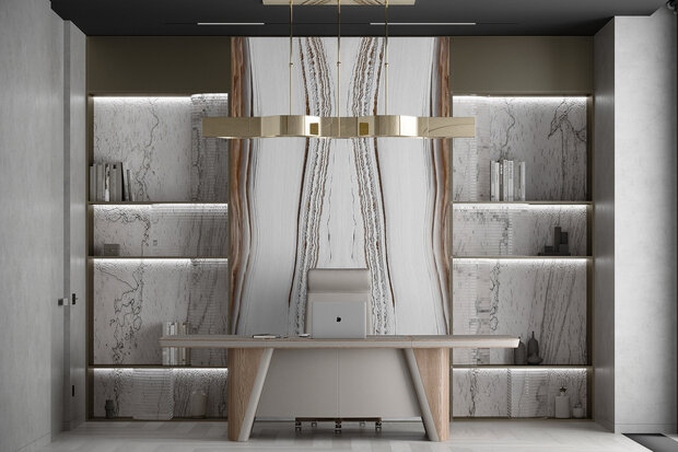 Фото из портфолио ЖК Capital Towers - Дизайн интерьера квартиры 100 м.кв. – фотографии дизайна интерьеров на INMYROOM