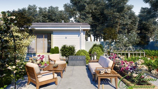 Фото из портфолио Шале по-уральски – фотографии дизайна интерьеров на INMYROOM