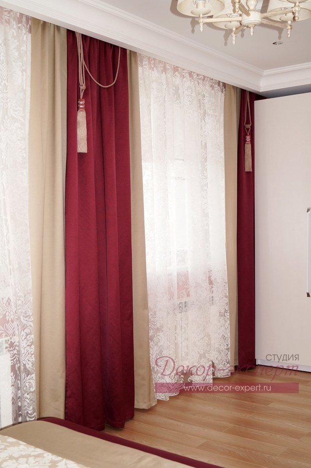 Фото из портфолио "Брусничная" спальня. – фотографии дизайна интерьеров на INMYROOM