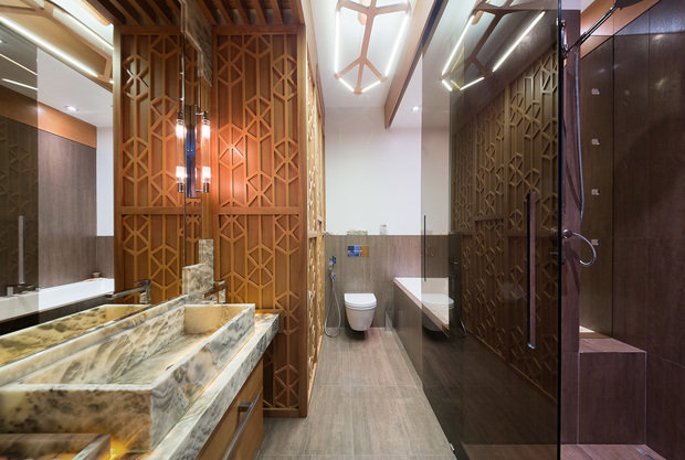 Фотография: Ванная в стиле Лофт, Квартира, Дома и квартиры, Проект недели, Москва – фото на INMYROOM