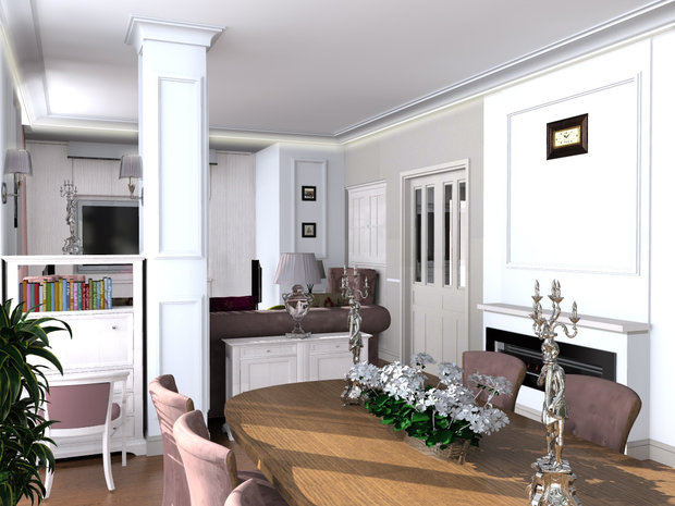 Фото из портфолио Квартира – фотографии дизайна интерьеров на INMYROOM