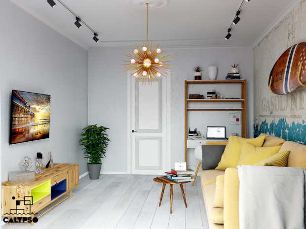 Фото из портфолио Синий в интерьере. – фотографии дизайна интерьеров на INMYROOM
