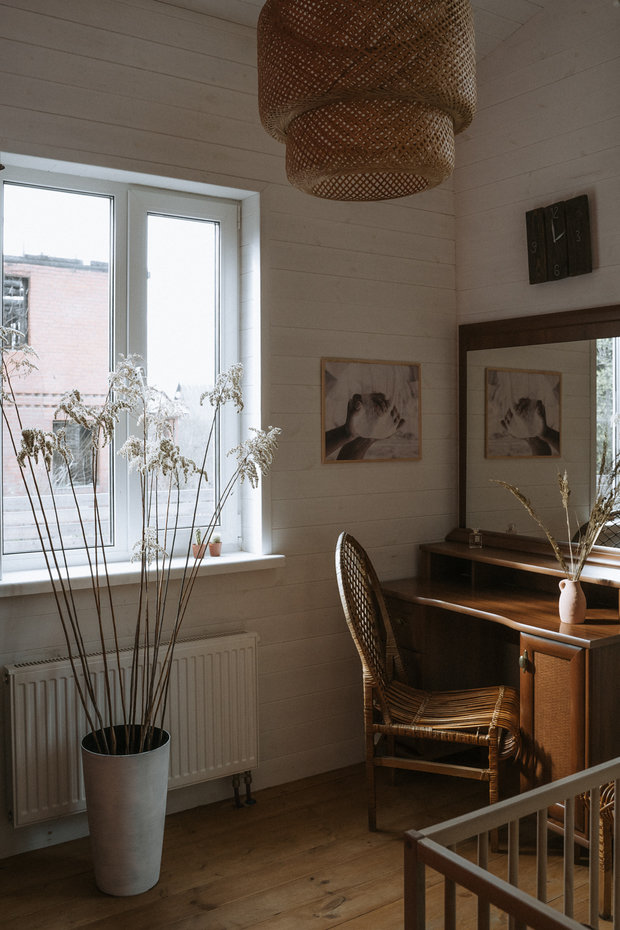 Фотография: Кабинет в стиле Скандинавский, Прованс и Кантри, Дом, Проект дня, Дача, Дом и дача, Московская область, 3 комнаты, 60-90 метров, Звенигород – фото на INMYROOM