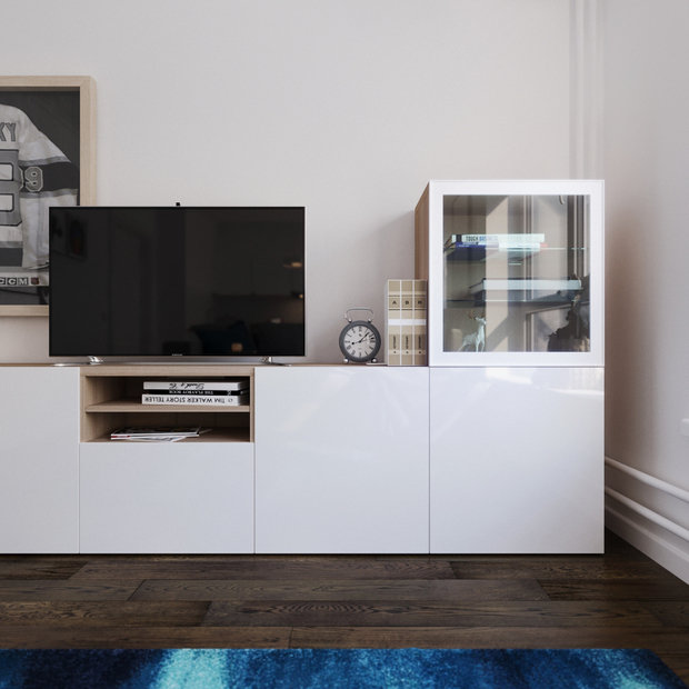 Фото из портфолио Студия холостяка – фотографии дизайна интерьеров на INMYROOM