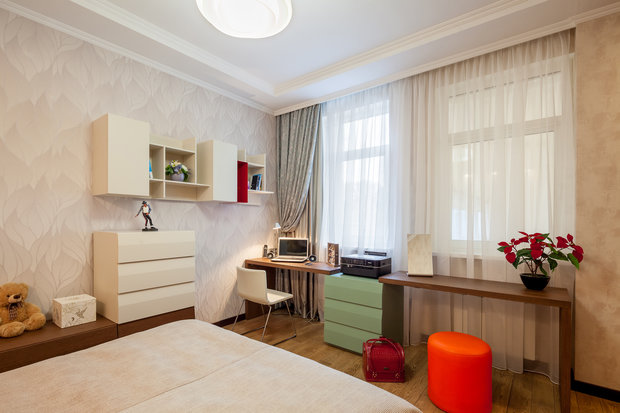 Фото из портфолио Квартира-студия для студентки – фотографии дизайна интерьеров на INMYROOM