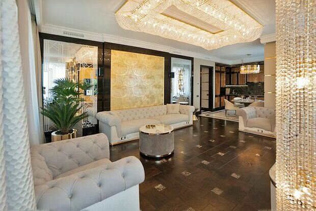 Фото из портфолио РЕМОНТ КВАРТИРЫ 133 КВ. М В СТИЛЕ АР-ДЕКО В ЖК ДОЛИНА СЕТУНЬ – фотографии дизайна интерьеров на INMYROOM