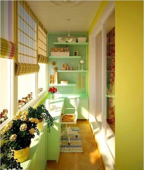 Фотография: Балкон, Терраса в стиле Современный, Малогабаритная квартира, Квартира, Индустрия, События – фото на INMYROOM