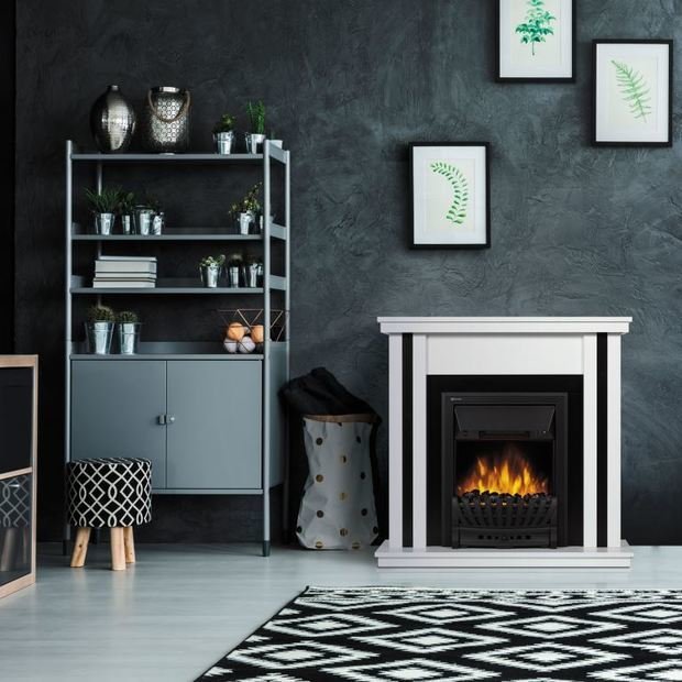 Фотография: Гостиная в стиле Скандинавский, Советы, электрический камин в интерьере, камин в городской квартире, камин для квартиры – фото на INMYROOM