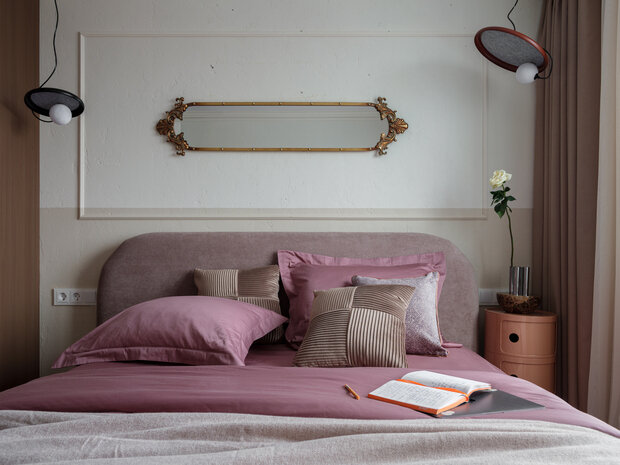 Фотография: Спальня в стиле Современный, Квартира, Проект дня, Москва, 2 комнаты, 40-60 метров, Сара Михайлова – фото на INMYROOM