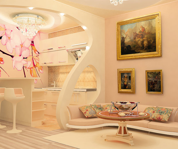 Фото из портфолио Гостиные – фотографии дизайна интерьеров на INMYROOM