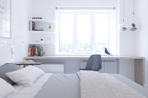 Фото из портфолио Квартира в скандинавском стиле для молодой семьи  – фотографии дизайна интерьеров на INMYROOM