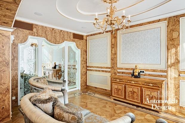 Фото из портфолио Дизайн квартиры в стиле неоклассика от Елены Антонович – фотографии дизайна интерьеров на InMyRoom.ru