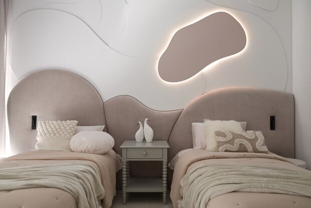 Фотография: Детская в стиле Современный, Минимализм, Квартира, Проект дня, 4 и больше, Более 90 метров, Алена Горская, Дизайн-бюро Алены Горской, Дубай, ОАЭ – фото на INMYROOM