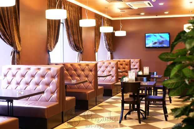 Фото из портфолио сеть кафе Si Coffee – фотографии дизайна интерьеров на InMyRoom.ru