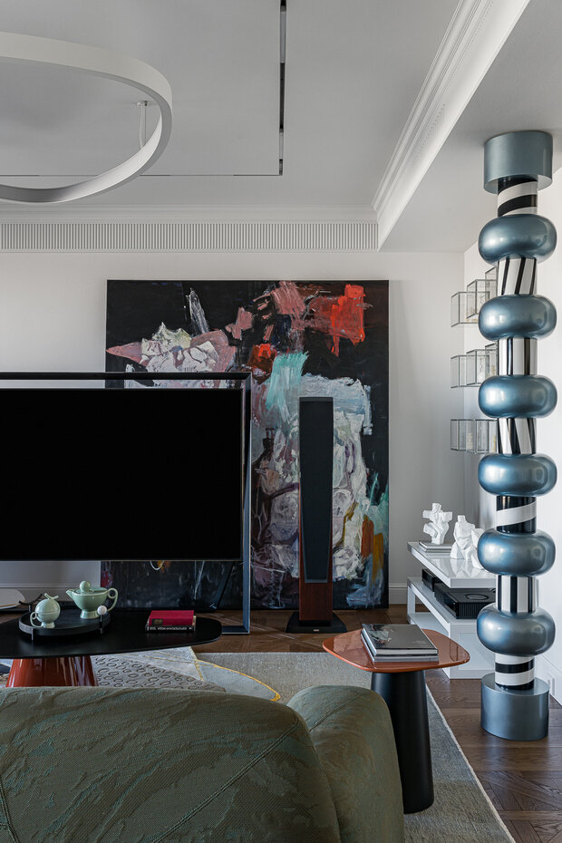 Фото из портфолио Dior. Квартира коллекционера – реализованный проект для состоявшейся семейной пары – фотографии дизайна интерьеров на INMYROOM