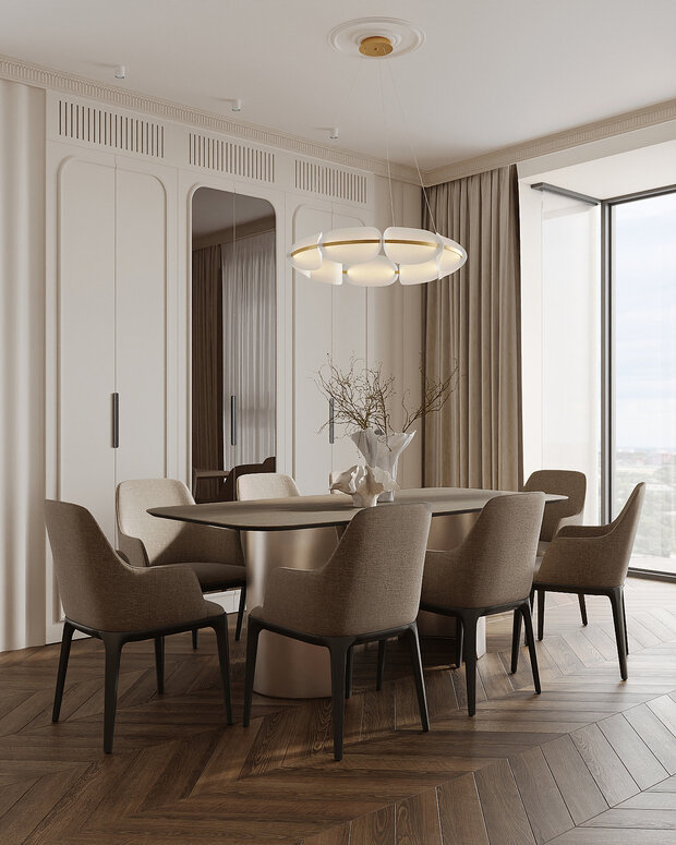 Фото из портфолио Квартира в ЖК "Михайловский"  – фотографии дизайна интерьеров на INMYROOM