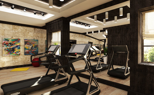 Фото из портфолио Home sport hall – фотографии дизайна интерьеров на INMYROOM