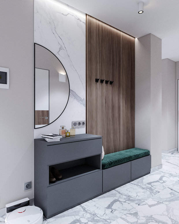 Фото из портфолио 3-х комнатная квартира. – фотографии дизайна интерьеров на INMYROOM