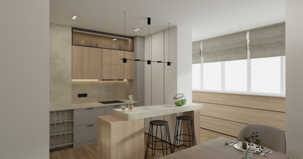 Фото из портфолио Ерошевского – фотографии дизайна интерьеров на INMYROOM