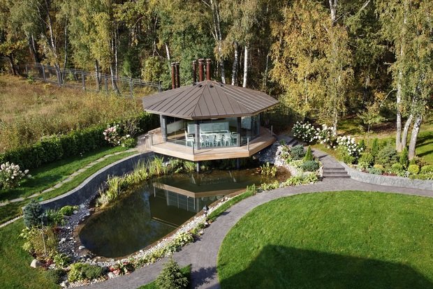 Фото из портфолио Беседка – фотографии дизайна интерьеров на INMYROOM