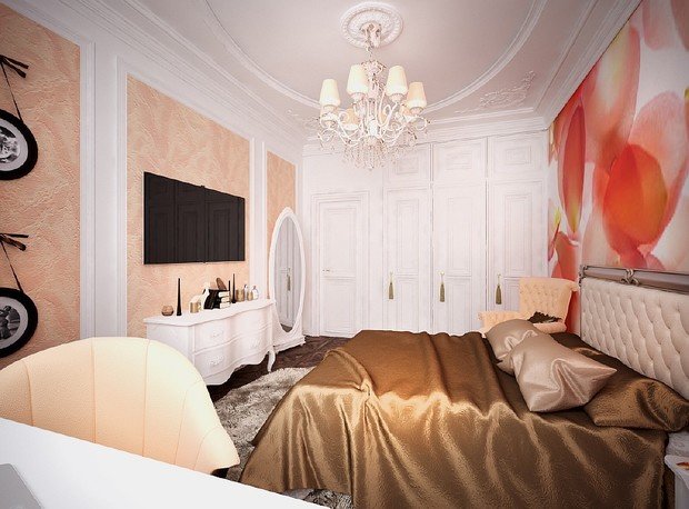 Фото из портфолио Жилая квартира для мамы с двумя взрослыми детьми – фотографии дизайна интерьеров на INMYROOM