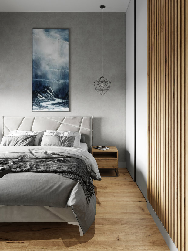 На первой встрече заказчик озвучил, что в качестве декора хочет видеть кадры из фильма «Игра престолов», вокруг этого и были построены интерьер и декорирование.