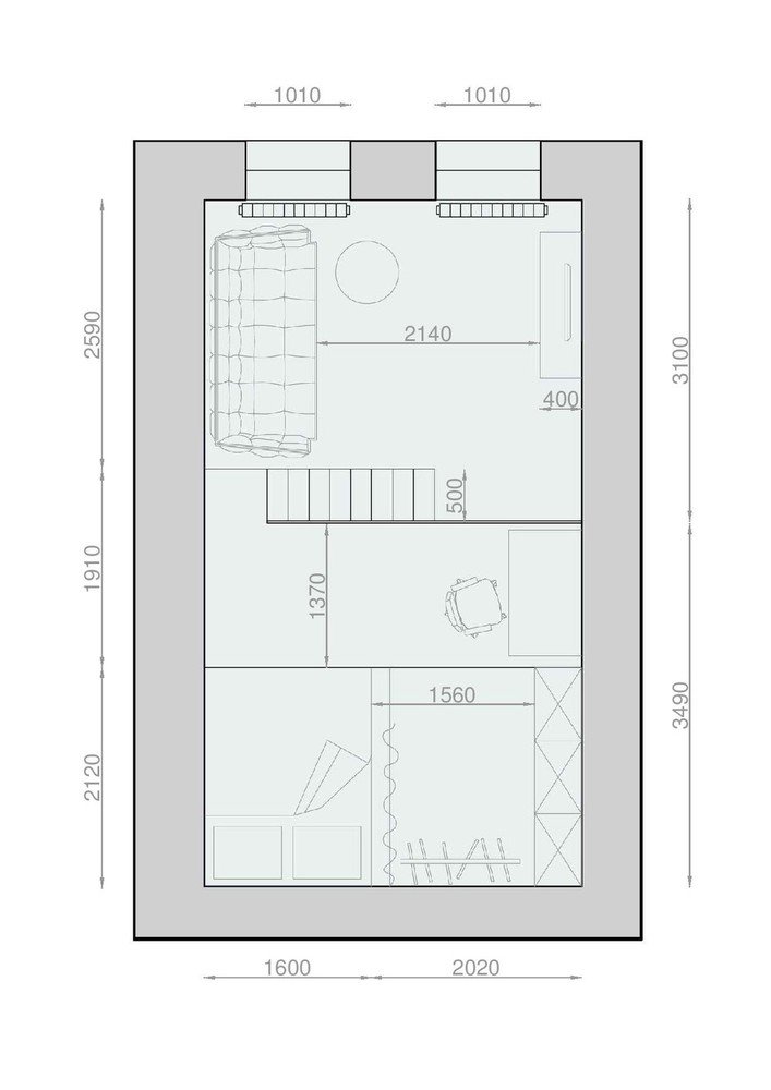 Фотография: Планировки в стиле , Малогабаритная квартира, Студия, Проект недели, Черный, Татьяна Шишкина – фото на INMYROOM Фотография: Планировки в стиле , Малогабаритная квартира, Студия, Проект недели, Черный, Татьяна Шишкина – фото на INMYROOM
