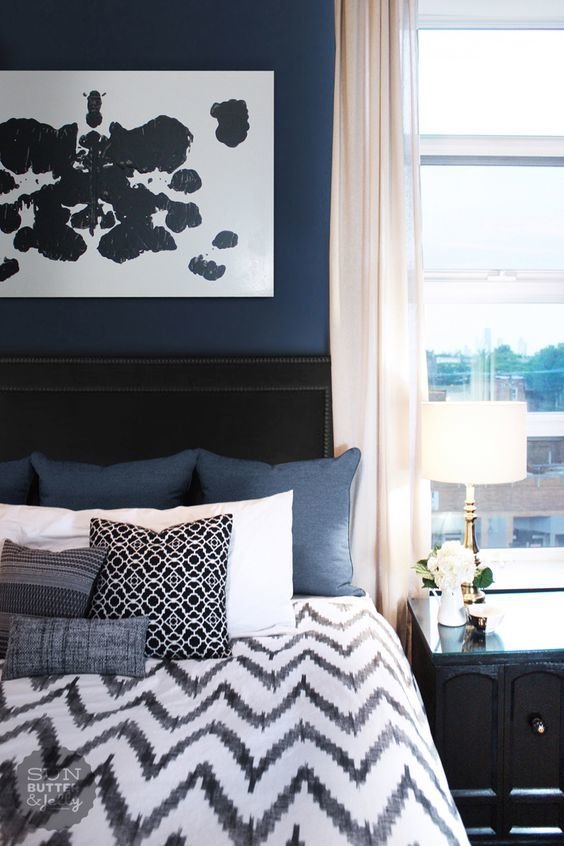 Фото из портфолио Blueberry nights – фотографии дизайна интерьеров на INMYROOM