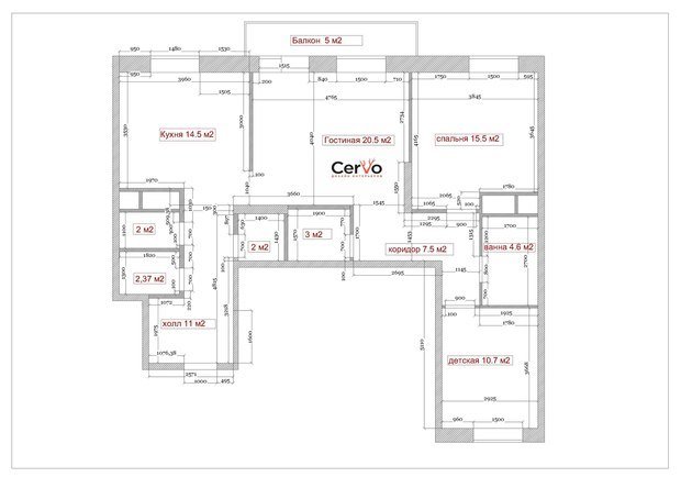 Фото из портфолио Балашиха  – фотографии дизайна интерьеров на INMYROOM