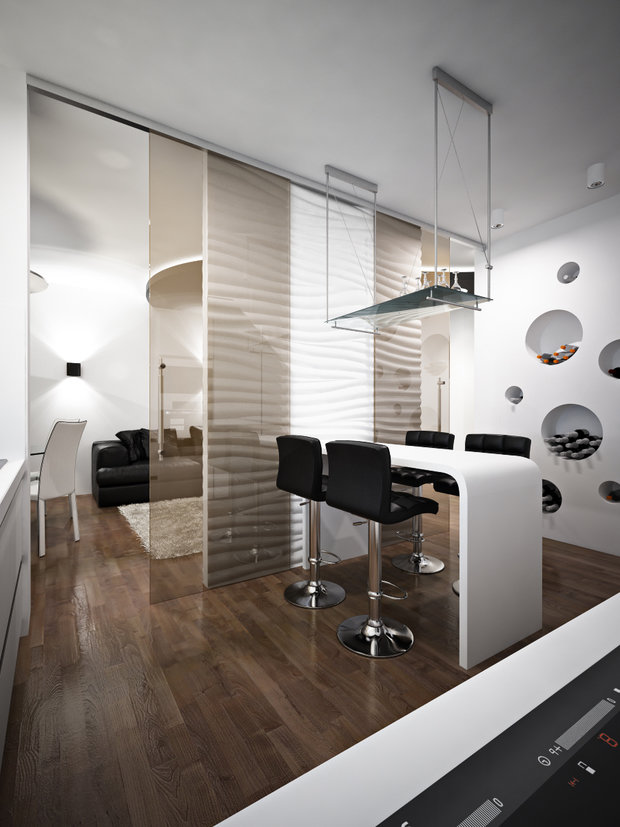 Фото из портфолио Черное и белое  – фотографии дизайна интерьеров на INMYROOM