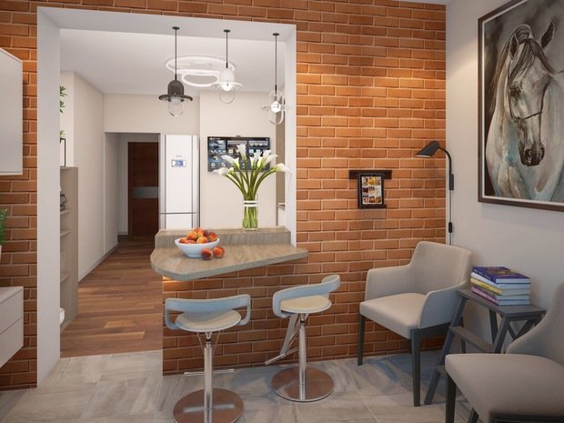 Фото из портфолио Однушка в Видном – фотографии дизайна интерьеров на INMYROOM