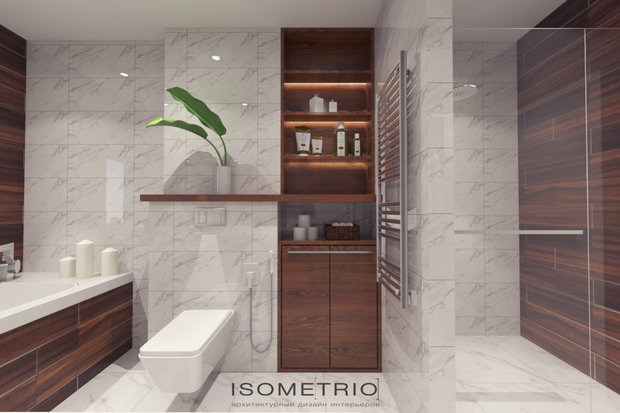 Фото из портфолио Современный коттедж – фотографии дизайна интерьеров на INMYROOM