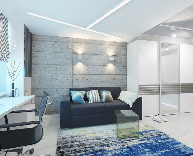 Фотография: Гостиная в стиле Скандинавский – фото на INMYROOM