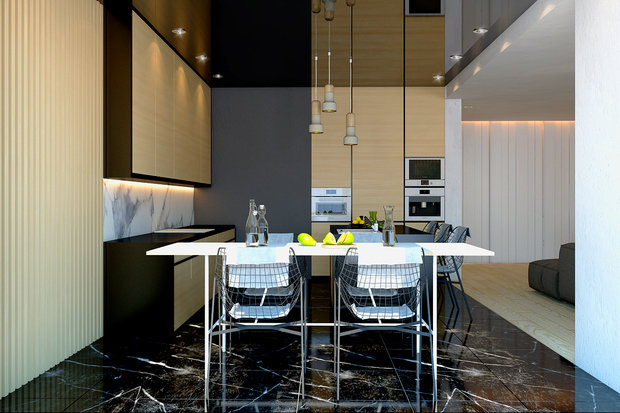 Фото из портфолио Дизайн интерьера в современном стиле – фотографии дизайна интерьеров на INMYROOM