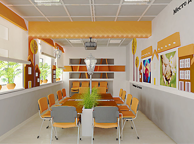 Фото из портфолио Офис НЛП. Лекционные залы. – фотографии дизайна интерьеров на INMYROOM