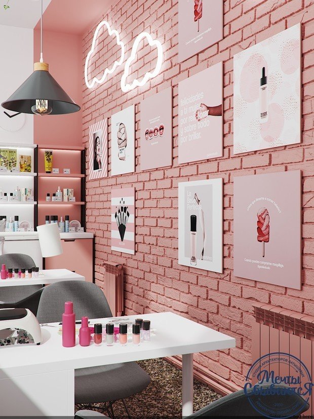 Фото из портфолио Интерьер салона косметики – фотографии дизайна интерьеров на INMYROOM