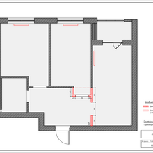 Фото из портфолио Квартира 54 кв.м – фотографии дизайна интерьеров на INMYROOM