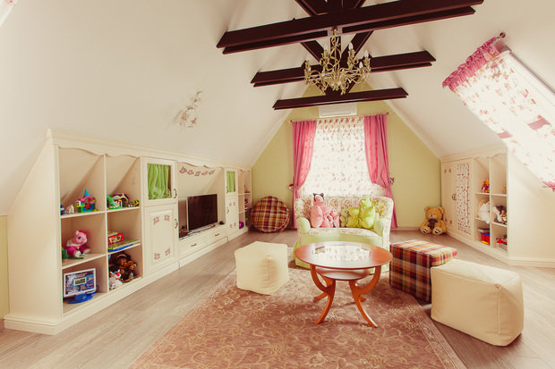 Фото из портфолио Детская комната в загородном доме. – фотографии дизайна интерьеров на INMYROOM