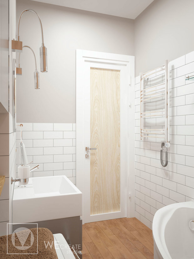 Фото из портфолио Smart-квартира в скандинавском стиле – фотографии дизайна интерьеров на INMYROOM