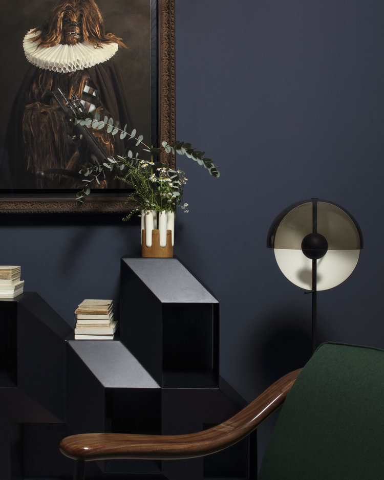 Фотография: Мебель и свет в стиле Эклектика, Гостиная, Декор интерьера, Франция, Зеленый, Желтый, Коричневый, Лион, Клод Картье – фото на INMYROOM