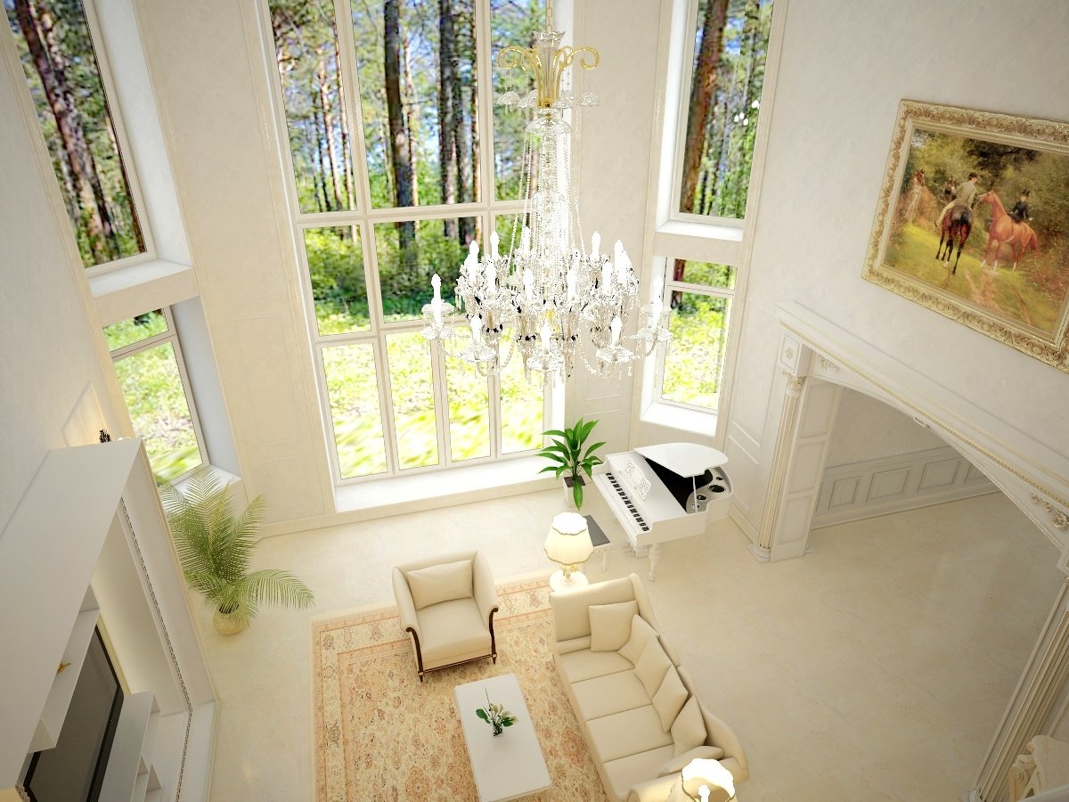Фото из портфолио Дизайн частного коттеджа в классическом стиле – фотографии дизайна интерьеров на INMYROOM Фото из портфолио Дизайн частного коттеджа в классическом стиле – фотографии дизайна интерьеров на INMYROOM