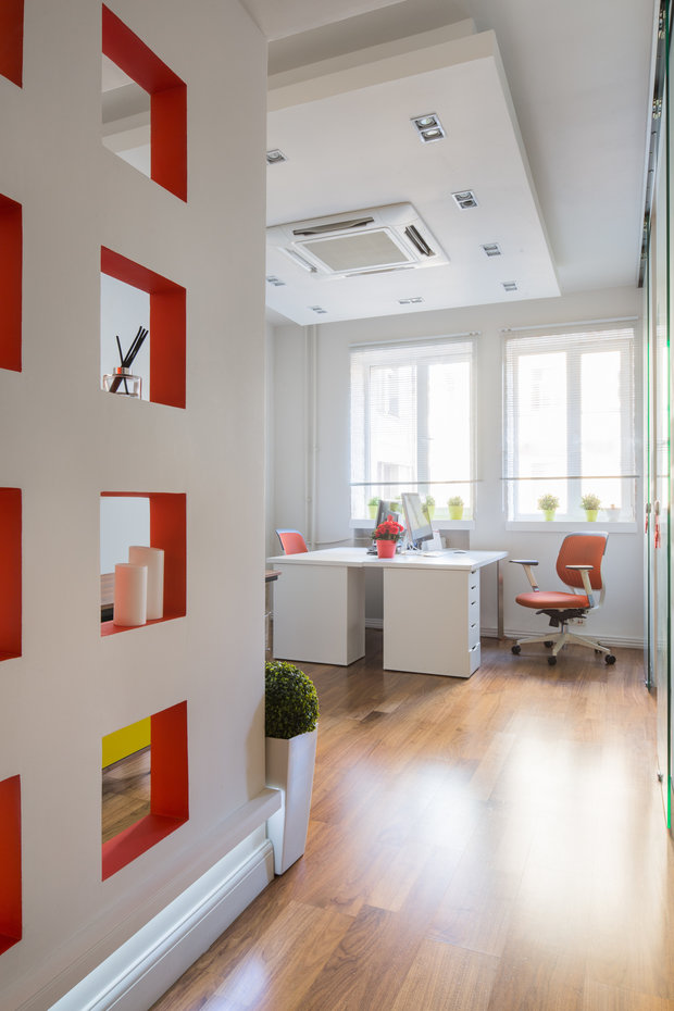 Фото из портфолио ОФИС В СОВРЕМЕННОМ СТИЛЕ – фотографии дизайна интерьеров на INMYROOM