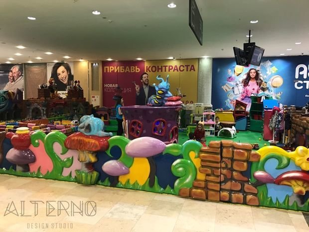 Фото из портфолио Фотографии детской площадки в ТРЦ АУРА – фотографии дизайна интерьеров на INMYROOM