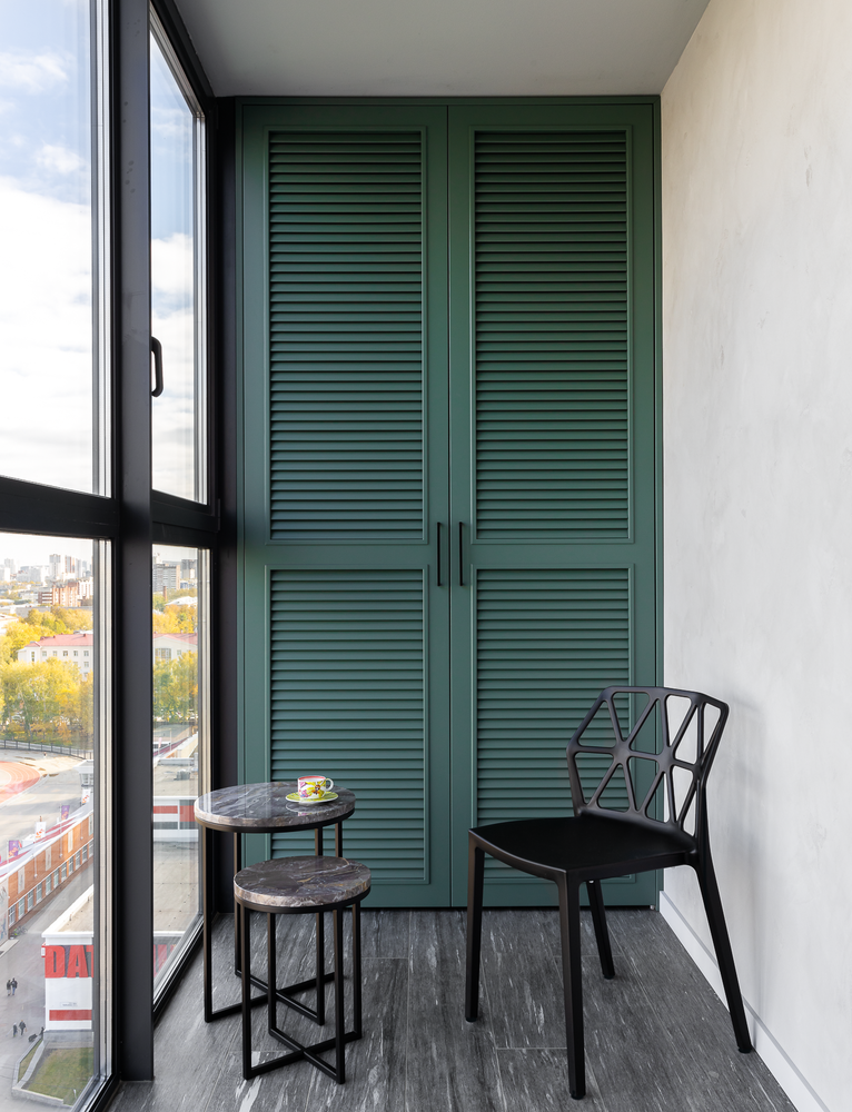 Фотография: Балкон в стиле Современный, Эклектика, Квартира, Проект недели, Екатеринбург, 4 и больше, Более 90 метров, Екатерина Третьякова, Наталья Федотова – фото на INMYROOM