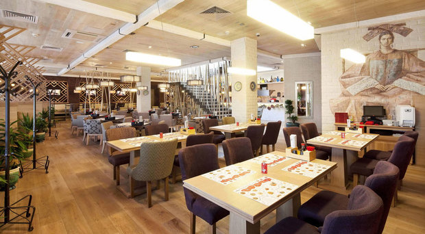 Фото из портфолио Ресторан МЕНЗА 220 мест – фотографии дизайна интерьеров на INMYROOM