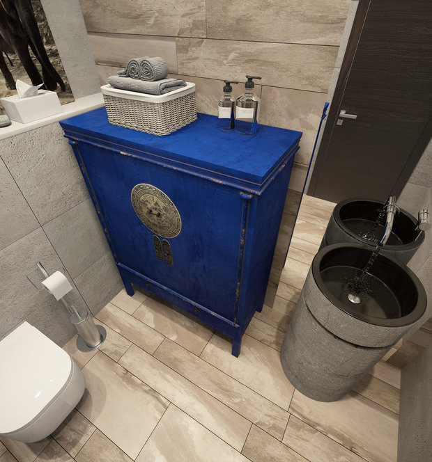 Фото из портфолио Квартира с этническими мотивами – фотографии дизайна интерьеров на INMYROOM