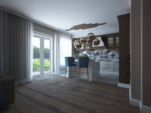 Фото из портфолио Таунхаус г. Тольятти – фотографии дизайна интерьеров на INMYROOM